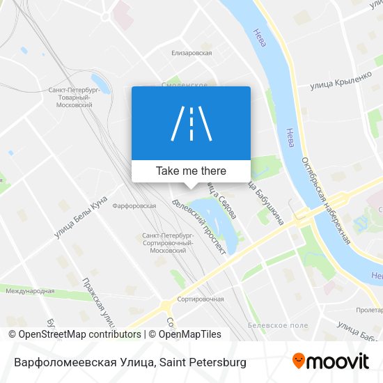 Варфоломеевская Улица map