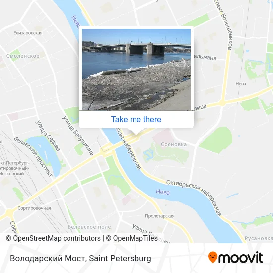 Володарский Мост map