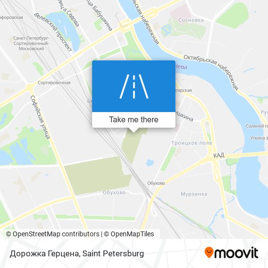 Дорожка Герцена map