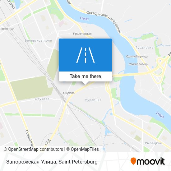 Запорожская Улица map