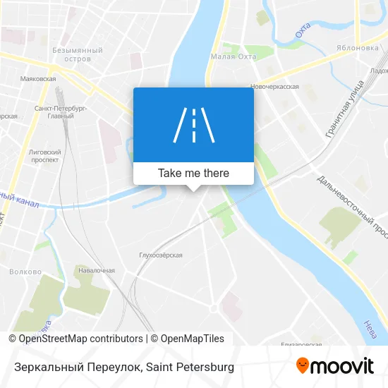 Зеркальный Переулок map