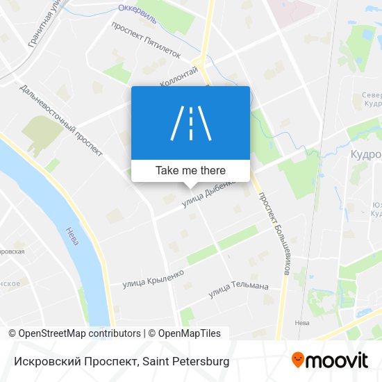Искровский Проспект map