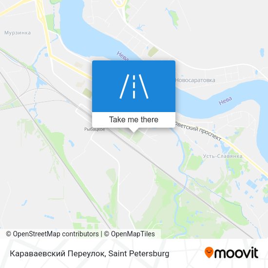 Караваевский Переулок map