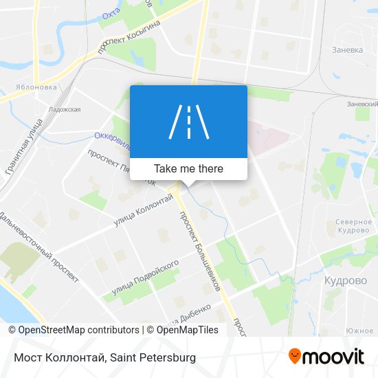 Мост Коллонтай map