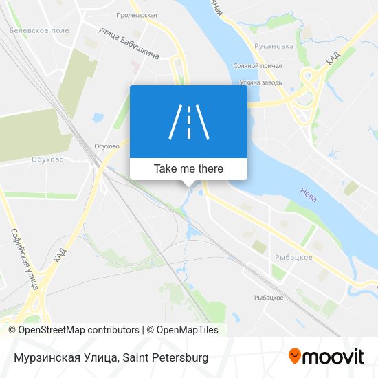 Мурзинская Улица map