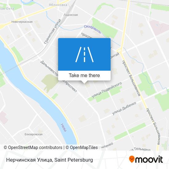 Нерчинская Улица map