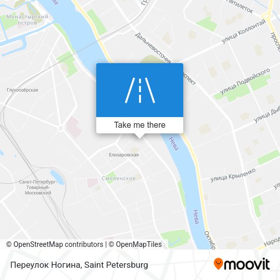 Переулок Ногина map