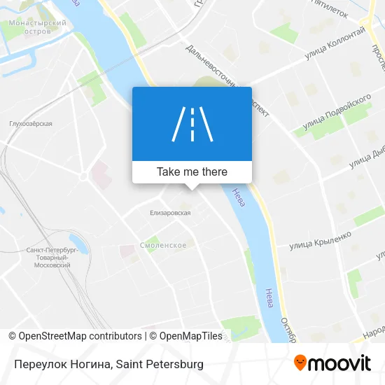 Переулок Ногина map