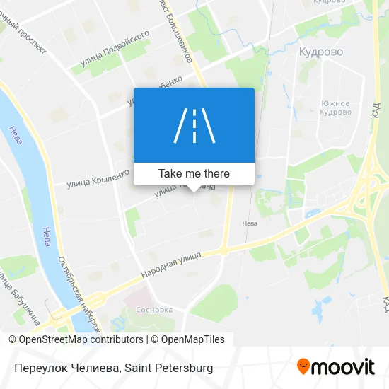 Переулок Челиева map