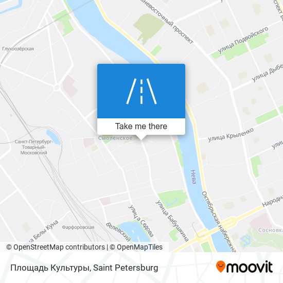 Площадь Культуры map