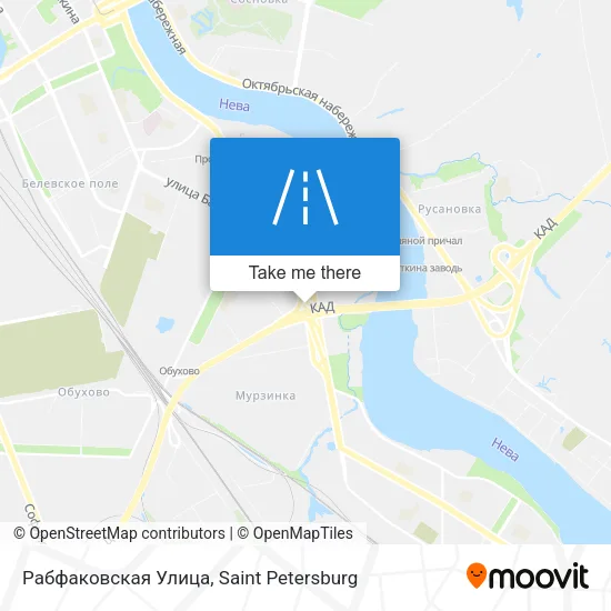 Рабфаковская Улица map