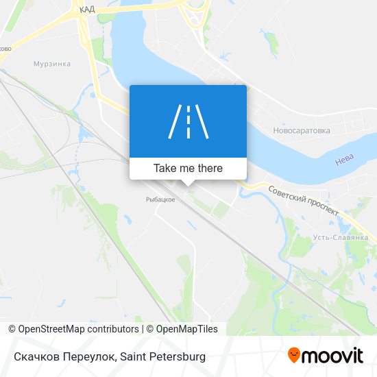 Скачков Переулок map