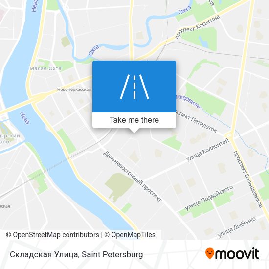 Складская Улица map