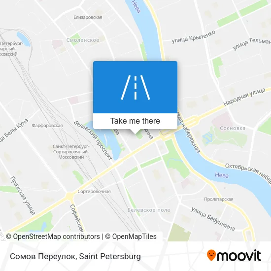 Сомов Переулок map