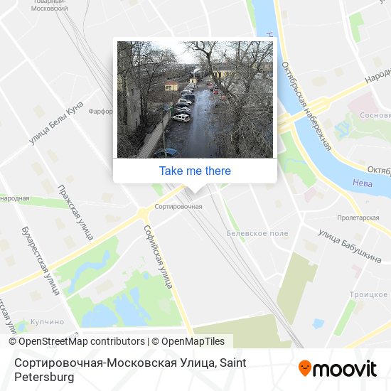 Сортировочная-Московская Улица map