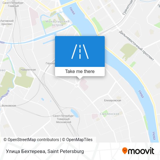 Улица Бехтерева map