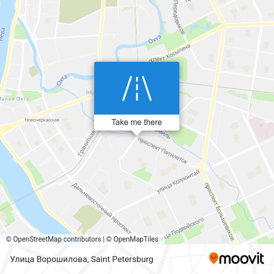 Улица Ворошилова map