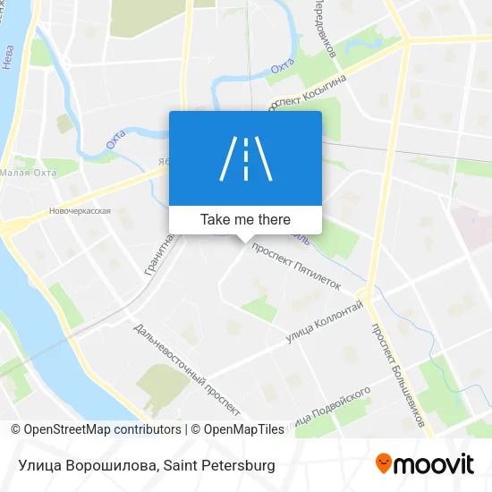 Улица Ворошилова map