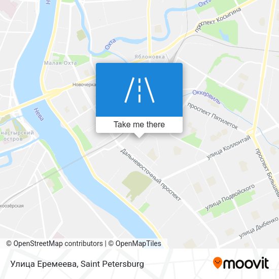 Улица Еремеева map