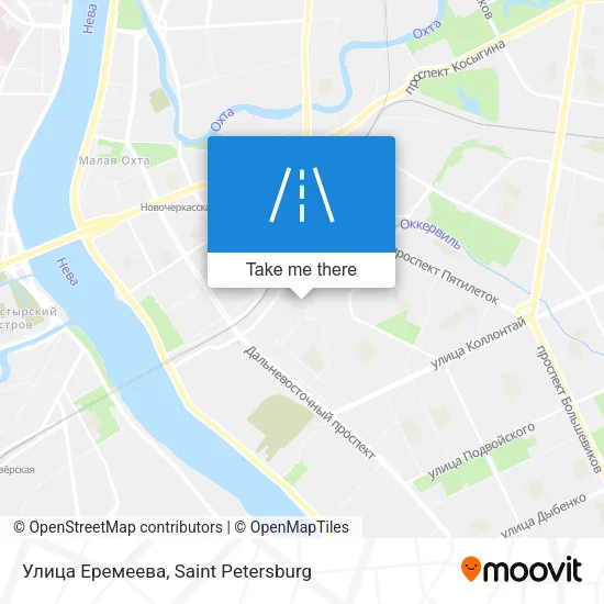 Улица Еремеева map