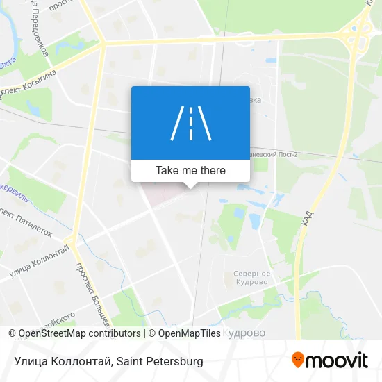 Улица Коллонтай map