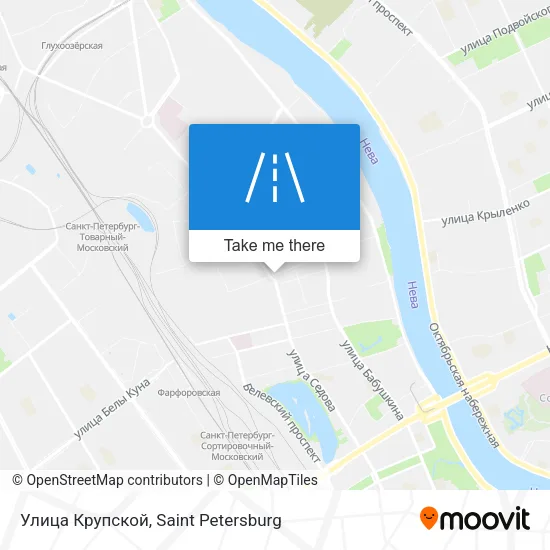 Улица Крупской map