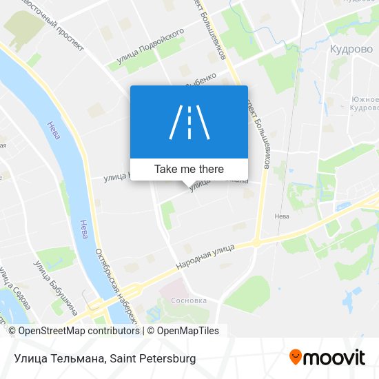 Улица Тельмана map