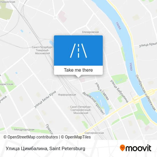 Улица Цимбалина map
