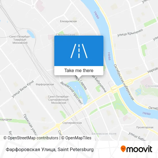 Фарфоровская Улица map