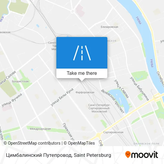 Цимбалинский Путепровод map