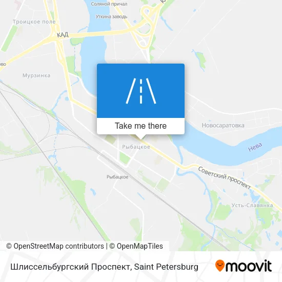 Шлиссельбургский Проспект map