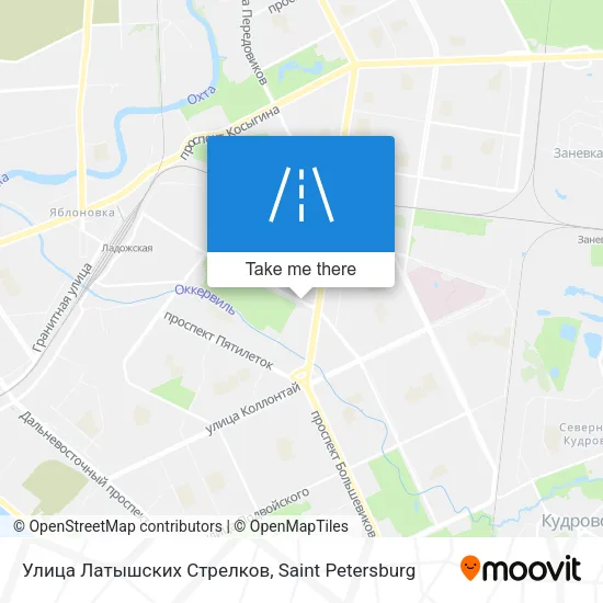 Улица Латышских Стрелков map