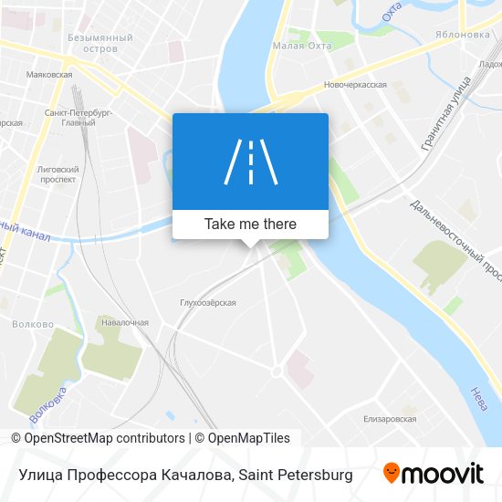 Улица Профессора Качалова map
