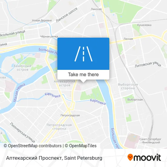 Аптекарский Проспект map