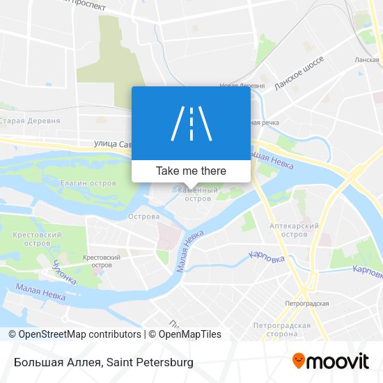 Большая Аллея map