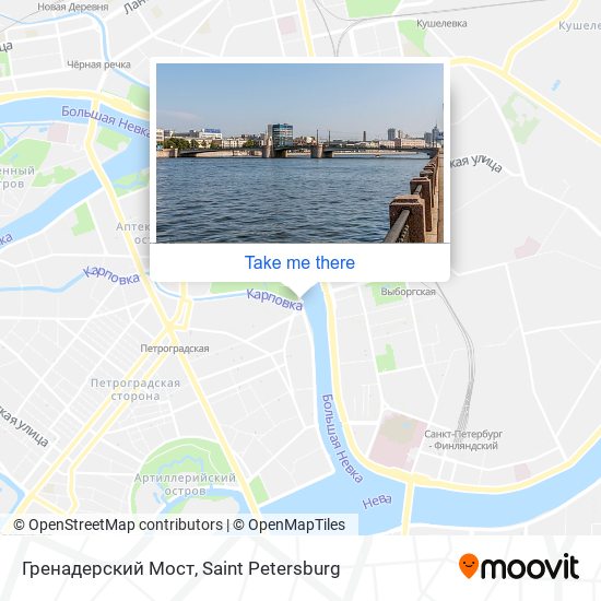 Гренадерский Мост map