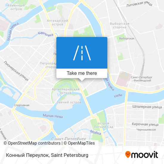 Конный Переулок map