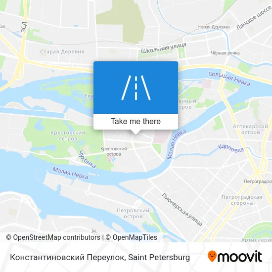 Константиновский Переулок map