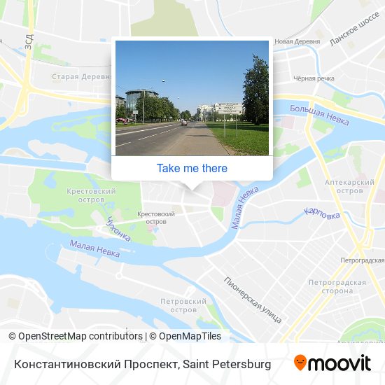 Константиновский Проспект map