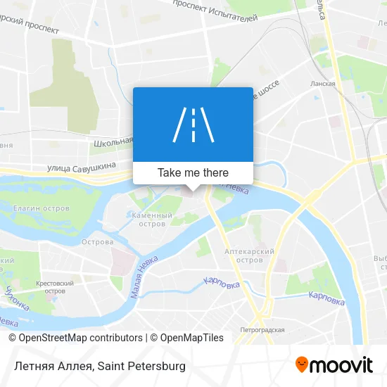 Летняя Аллея map