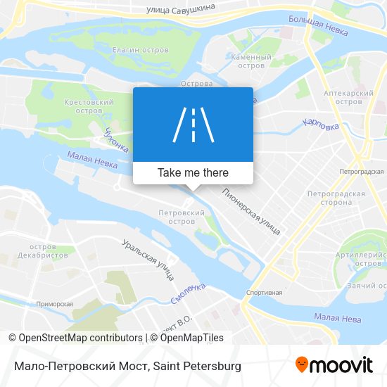 Мало-Петровский Мост map