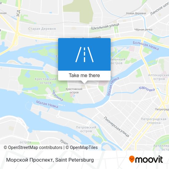 Морской Проспект map