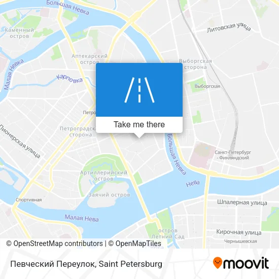 Певческий Переулок map