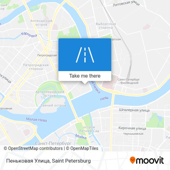 Пеньковая Улица map