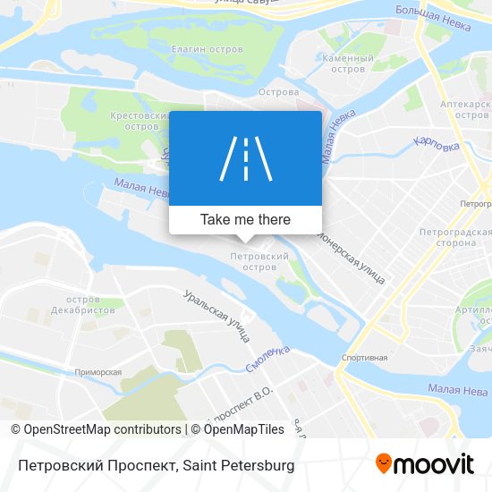 Петровский Проспект map