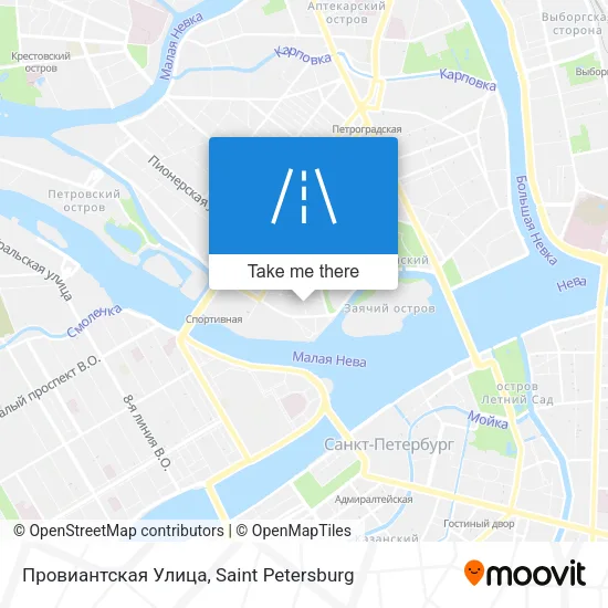 Провиантская Улица map