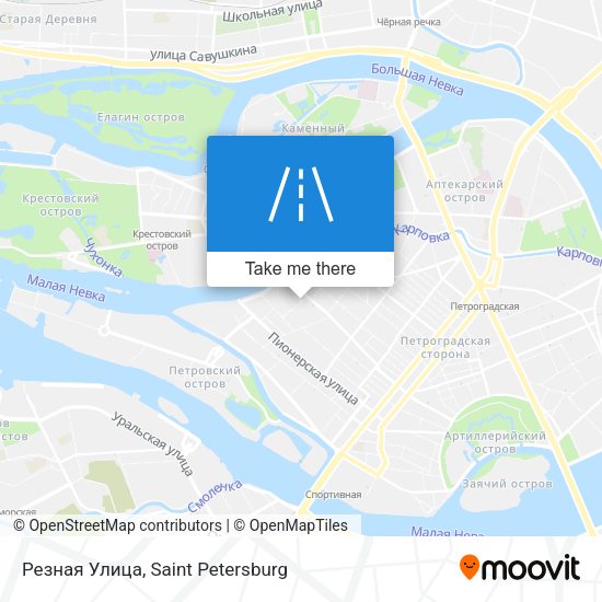 Резная Улица map
