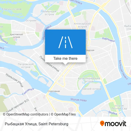 Рыбацкая Улица map