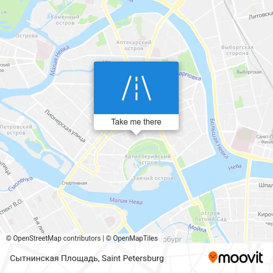 Сытнинская Площадь map