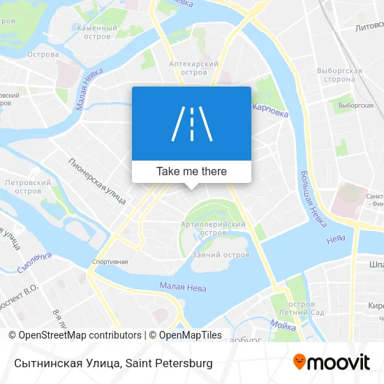 Сытнинская Улица map